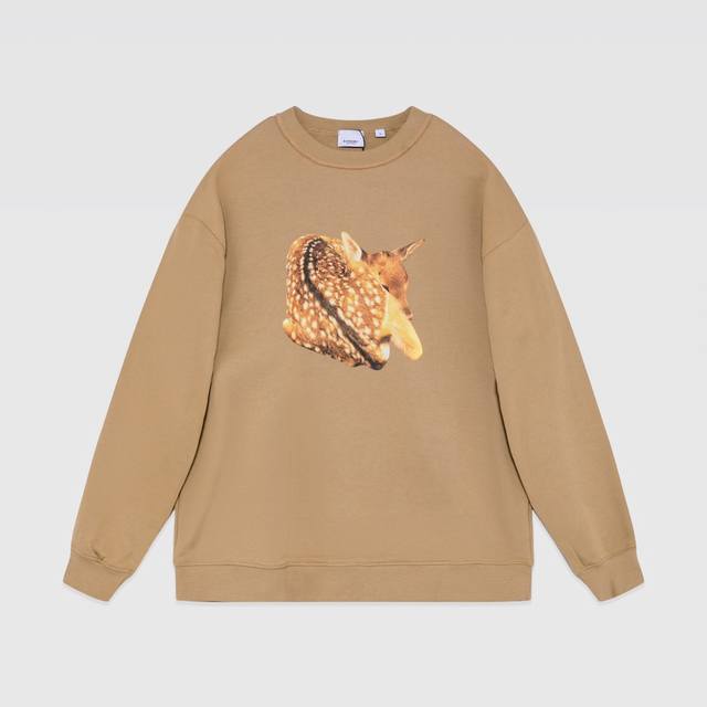 719 Burberry Unisex Style - Loose European Style, 460g High-Quality Precision Do
