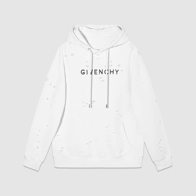 919Giv Unisex - Loose European Style 460g Terry Double-Strand Cotton Daquan Hood