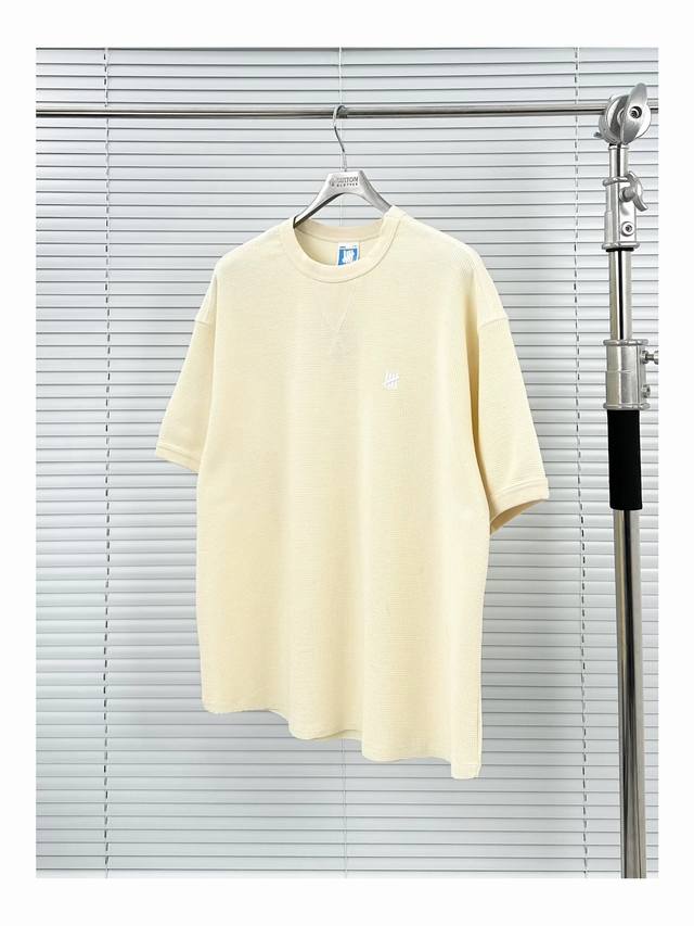 Five-Stripe Waffle Short-Sleeve Khaki Black S-Xlundefeated Five-Stripe Official
