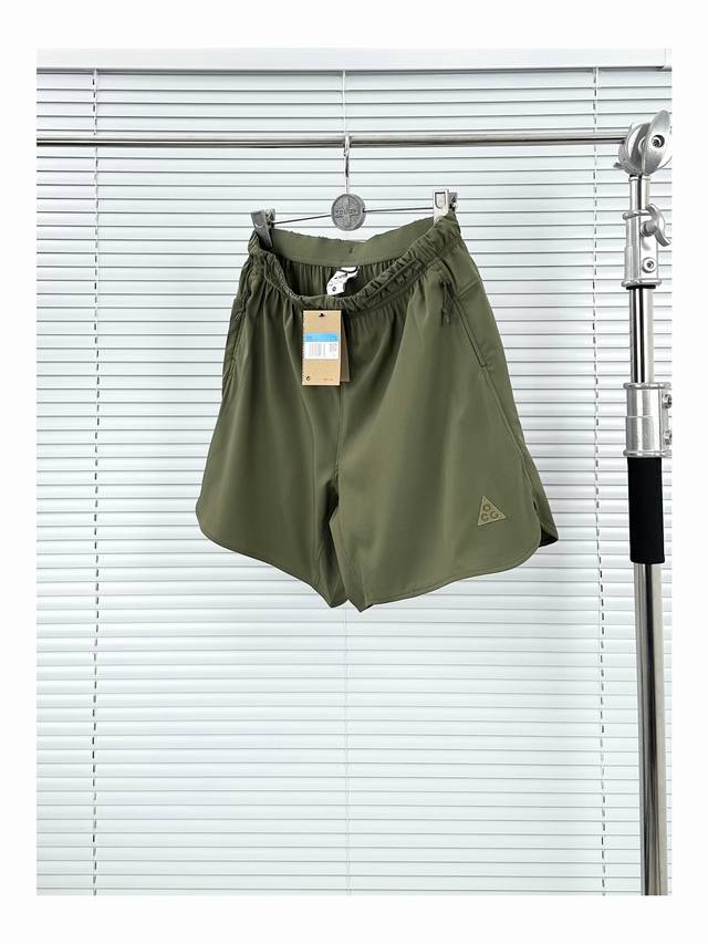 Acg quick-drying shorts, green, orange, and black, M-Xxl. Nike Acg series 25Ss n