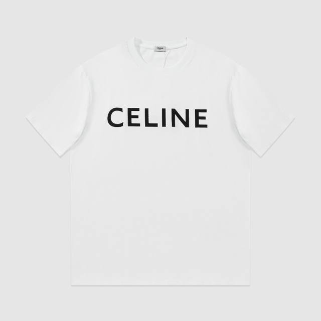 856Celine Unisex Style - Loose European Style 260g 32S Double Yarn Cotton Series
