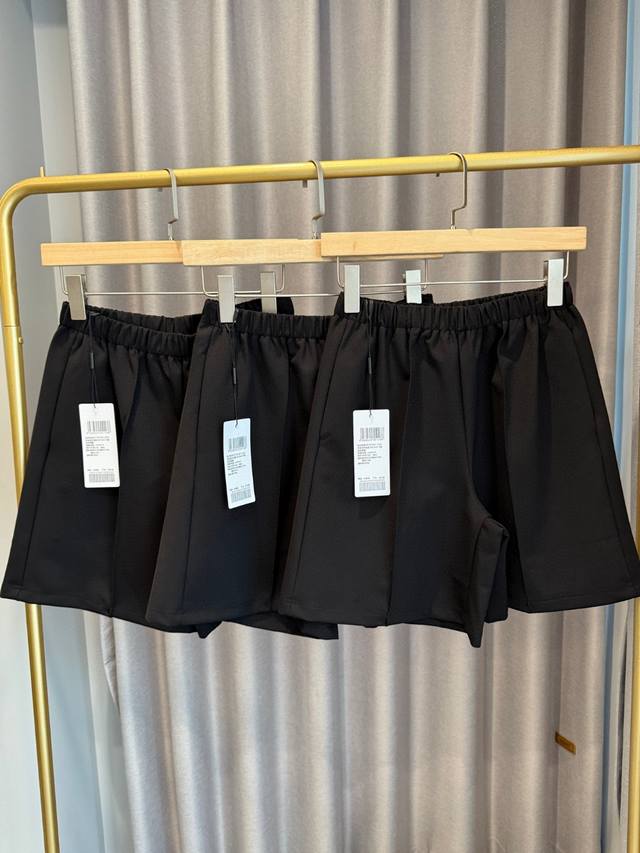 Jiangnan Buyi 25 summer new casual pants elastic straight shorts 5P10E12160, the