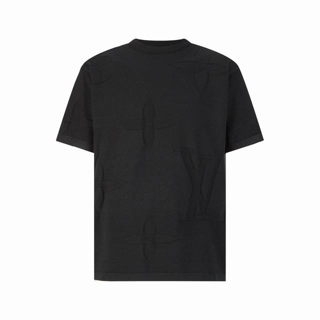 Original Development Top Edition Louis Vuitton jacquard large logo knit short sl