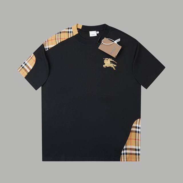 Premium Edition Bur Bajia 25Ss Early Spring New Plaid Splicing Warhorse Short-Sl