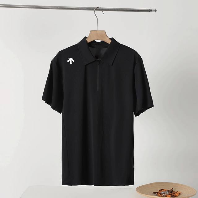 Descente's new summer 25th men's lapel, quick-drying, moisture-wicking, antibact