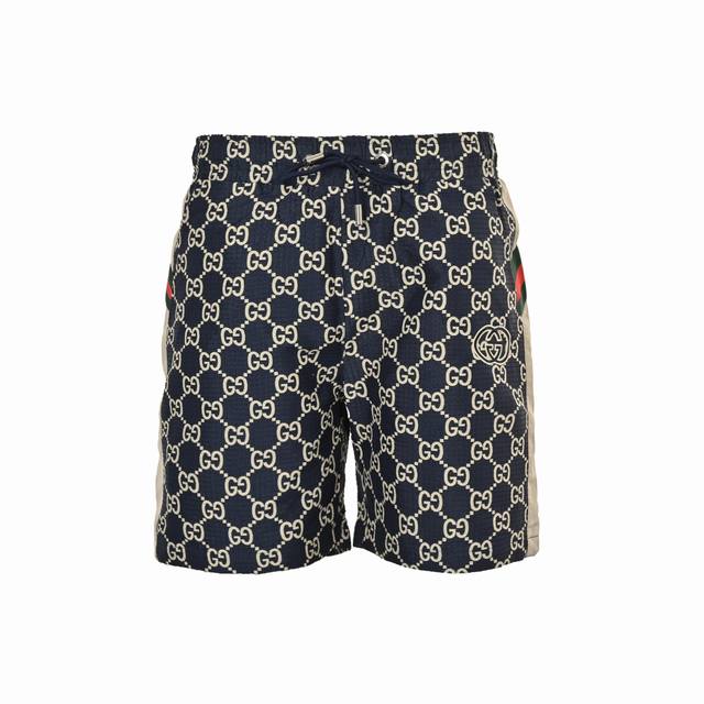 Gucci 25Ss Gg full-print jacquard shorts, classic monogram, a fashion benchmark!