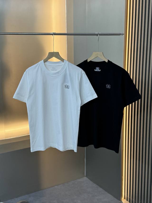 Kolonsport 25th Summer Crew Neck Short-Sleeved T-Shirt - Colors: Black and White