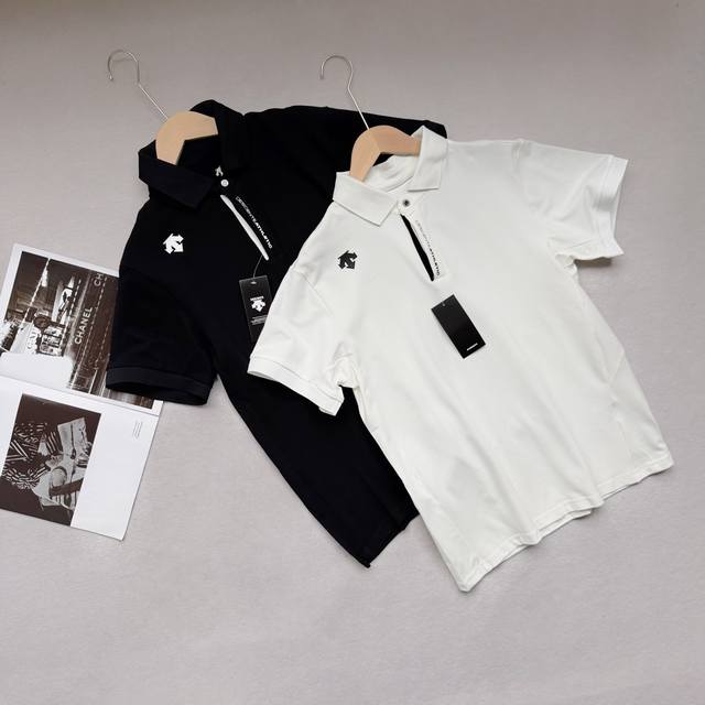 Descente overseas counter Polo short-sleeved T-shirt official website simultaneo