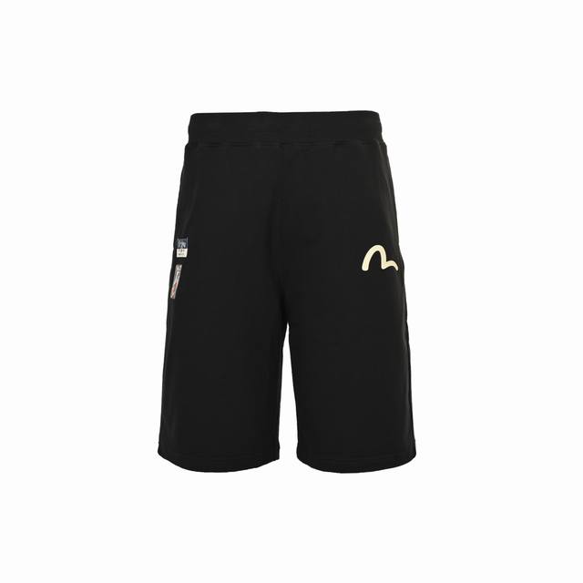 Evisu Fushen 25Ss Brushstroke Large M New Floral Shorts. These shorts feature a