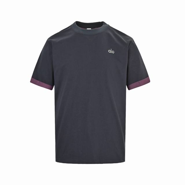 cuffs, slimming and design sense, double addition high-density thread neckline,