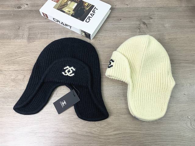 9483 Chanel Lei Feng hat knitted hat for men and women, warm hat, versatile styl