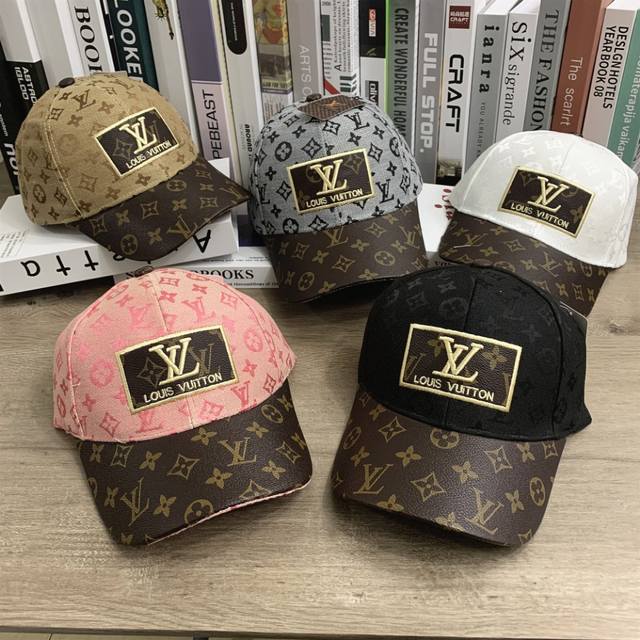 8727 Lv baseball cap color matching full print duckbill cap for men and women co
