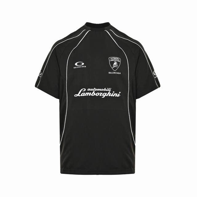 Balenciaga Paris Balenciaga Lamborghini joint No. 63 embroidered print suit shor