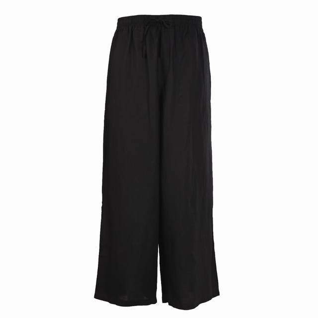 Loewe Anagram hollow embroidered linen trousers are custom made from linen visco