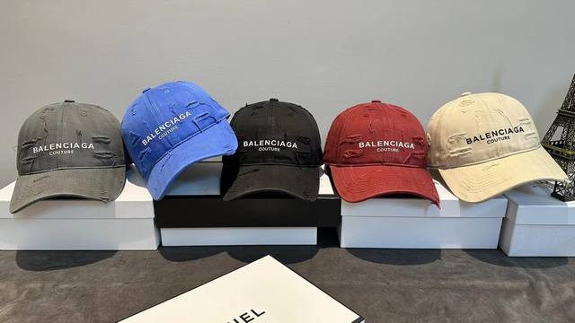 8417 Ballengarry cap with holes printed on it, all-match sun hatAdjustable color