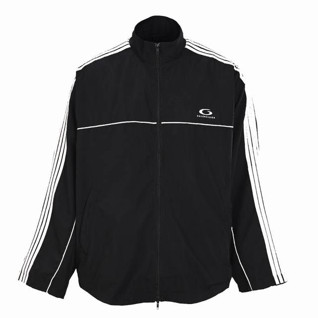 Balenciaga Blcg Ring Five Bar Suit Stand Collar Jacket This product is made of h