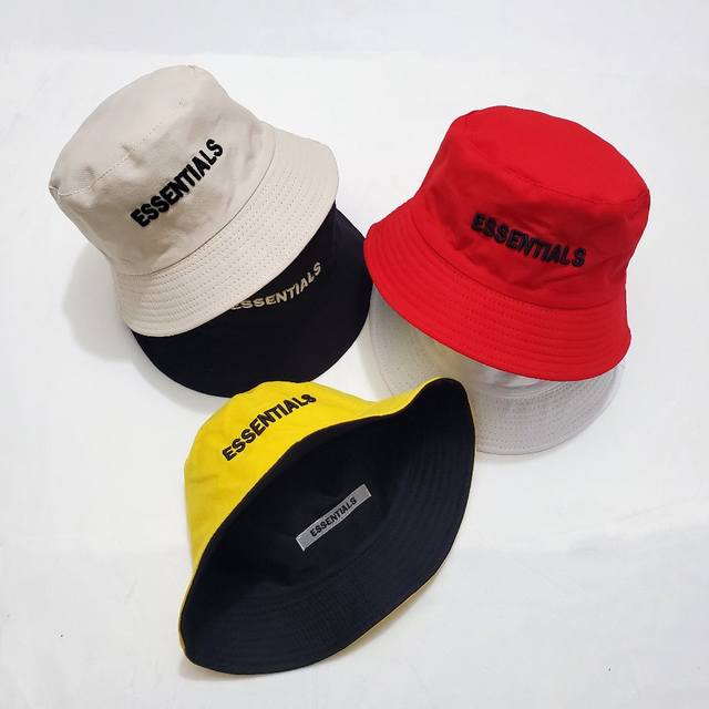 8019Fear Of God FogEssentials embroidery lettersDouble-sided availableFisherman
