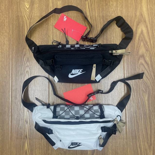 Nike big hook outdoor travel sports leisure multifunctional waist bag chest bag
