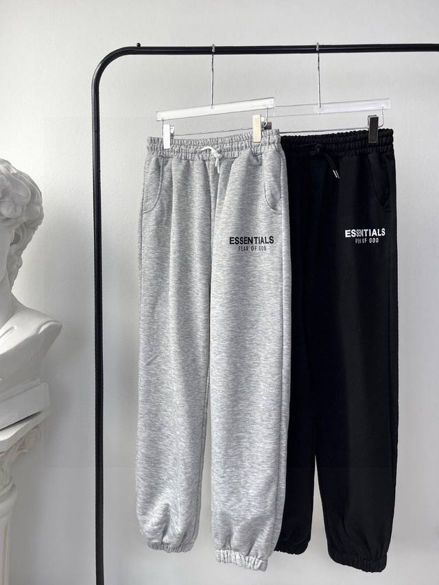Fear Of God Fog Essentials new basic style sports leggings with a super-correct