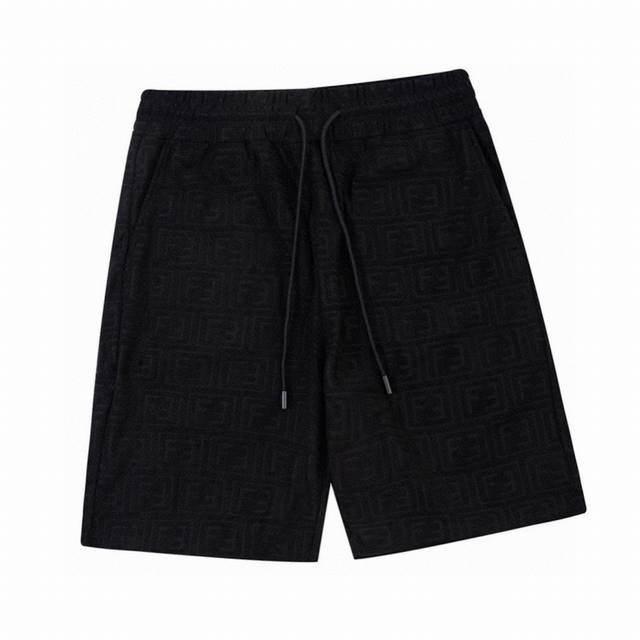 Fendi's new summer double F-patterned towel jacquard shorts are a standout. They