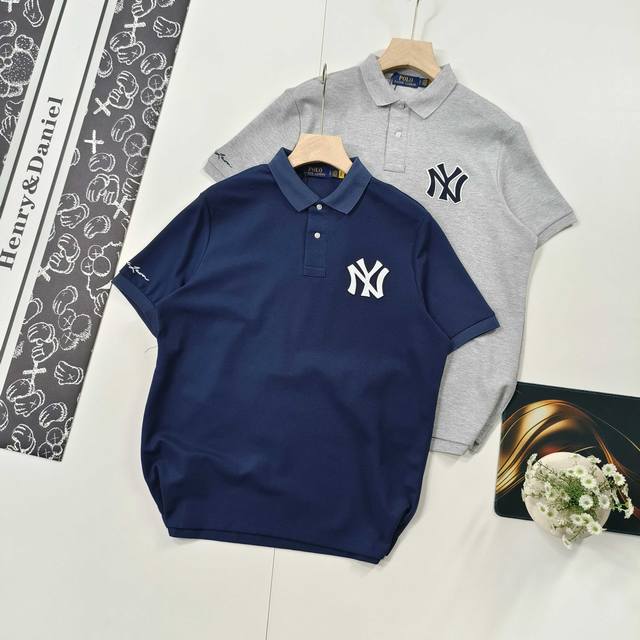Sizes S-XL Popular Ralph Lauren x NY MLB new collaboration: embroidered horse lo