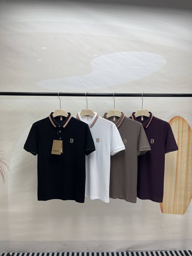 Burberry 25Ss short-sleeved polo shirt with classic Burberry "War Horse" logo em