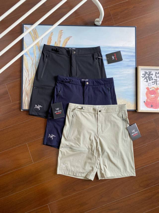 2025 Arc'teryx Gamma Quick Dry Short 9 Breathable Men's Shorts Fabric: 88% nylon