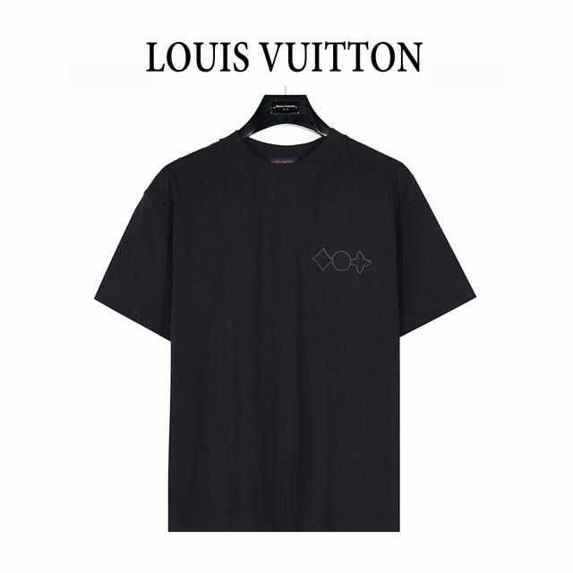 Louis Vuitton 25Ss heavy-cut camouflage large logo monogram patch short-sleeved