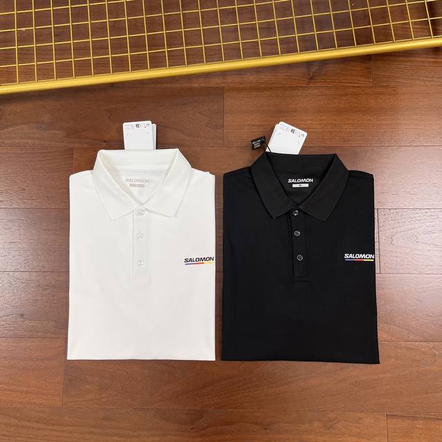 Carefully selected items! Salomon's new men's lapel short-sleeved polo shirt! Cl