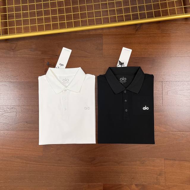 Carefully selected items! Alo Yoga's new men's lapel short-sleeved polo shirt! C