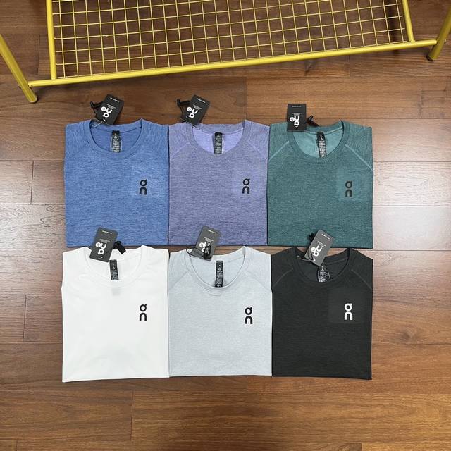 Carefully selected quality items! On's new men's quick-drying crewneck short-sle
