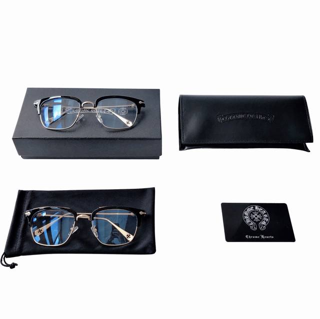 Chrome Hearts cross flower, create optical glasses frames, the same glasses fram