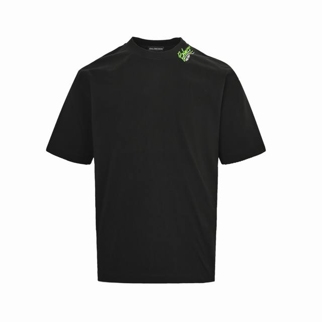 Balenciaga 25Ss Coca-Cola Logo and Multi-Logo Printed Short-Sleeve Top. Made wit