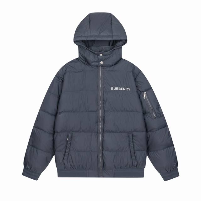 Burberry Bbu new autumn and winter down jacket. Original 1:1 custom hardware. Fu