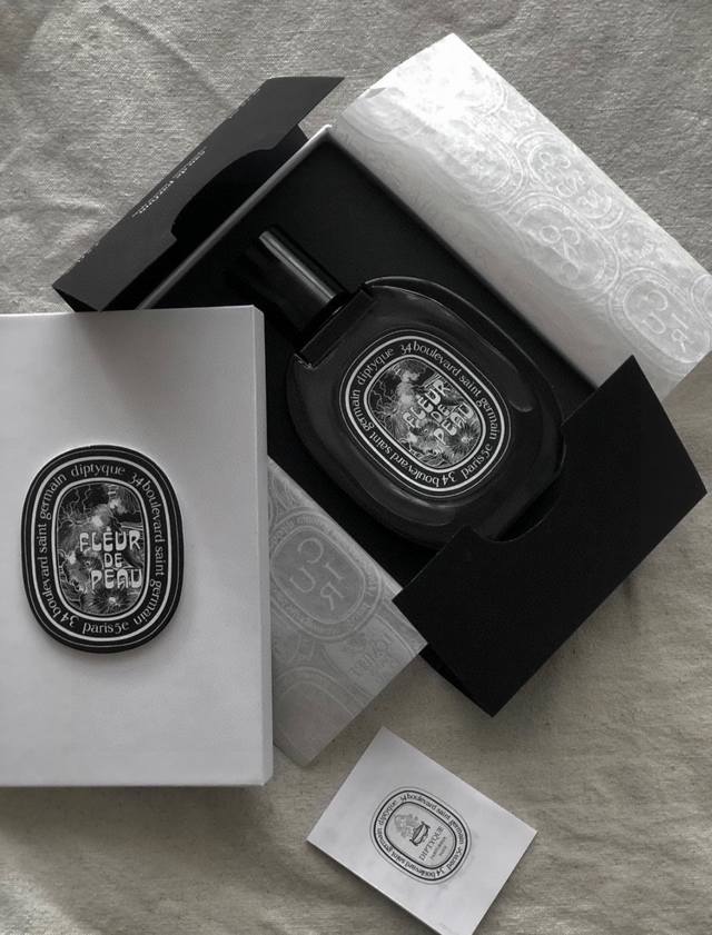 Diptyque Fleur Depeau Gift Set 75ml (matching quality, scannable code included,