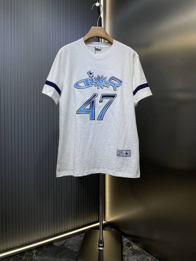 Dior's premium Hamilton collaboration embroidered t-shirt is a new addition to t
