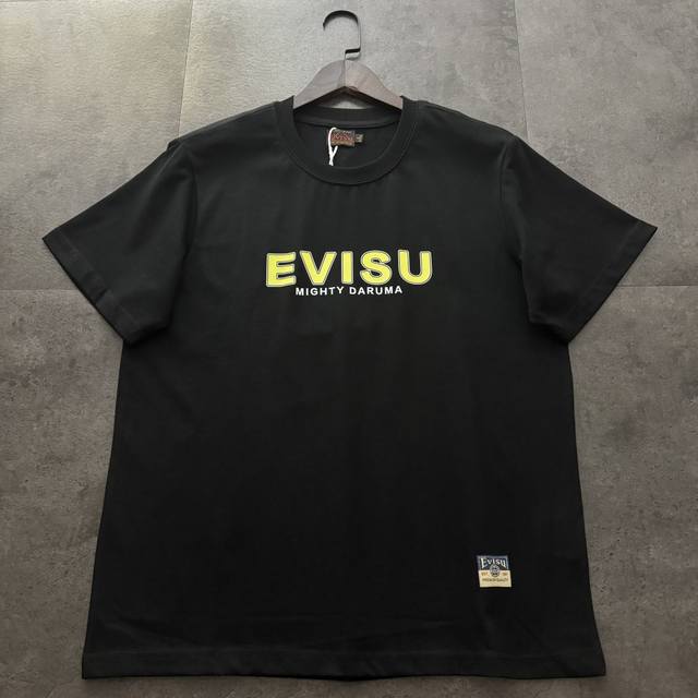 Evisu Fushen 2025 new Daruma pattern large M short-sleeved T-shirt tag price: 12
