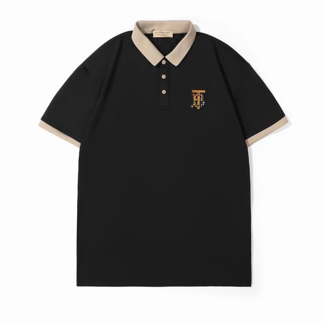Burberry Bbr Burberry toothbrush embroidered short-sleeved Polo shirt, customize
