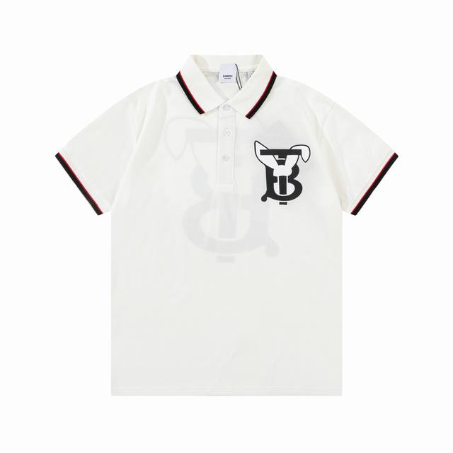 Burberry's Year of the Rabbit limited edition Tb rabbit logo printed polo shirt