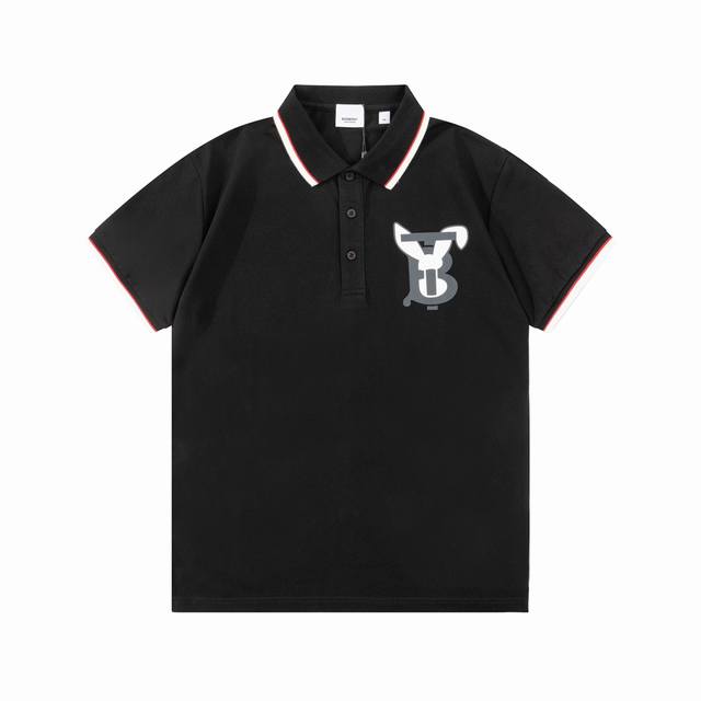 Burberry's Year of the Rabbit limited edition Tb rabbit logo printed polo shirt