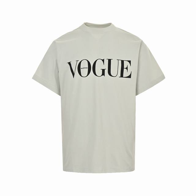 Balenciaga & Vogue Paris collaboration lighthouse print short-sleeves. Made from