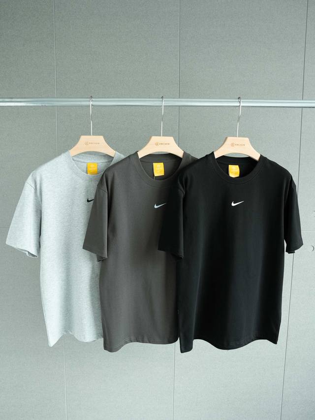 Top-quality Nike X Nocta collaboration SS24 cotton short-sleeved T-shirt with le