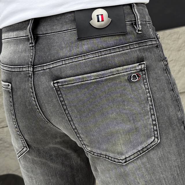 Meng's 2025 Spring/Summer new men's jeans are made from imported denim fabric, h