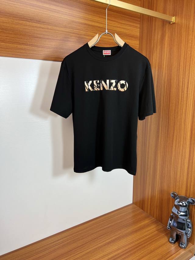 Kenz'' 2025 Spring/Summer new arrivals, three complete labels, mercerized cotton