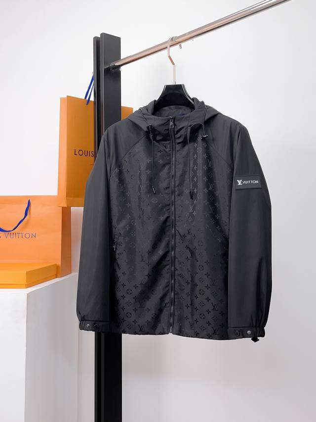 Lv Official Website Style, Pre-sale! 2025 Spring New Men's Jacket, High-End Vers