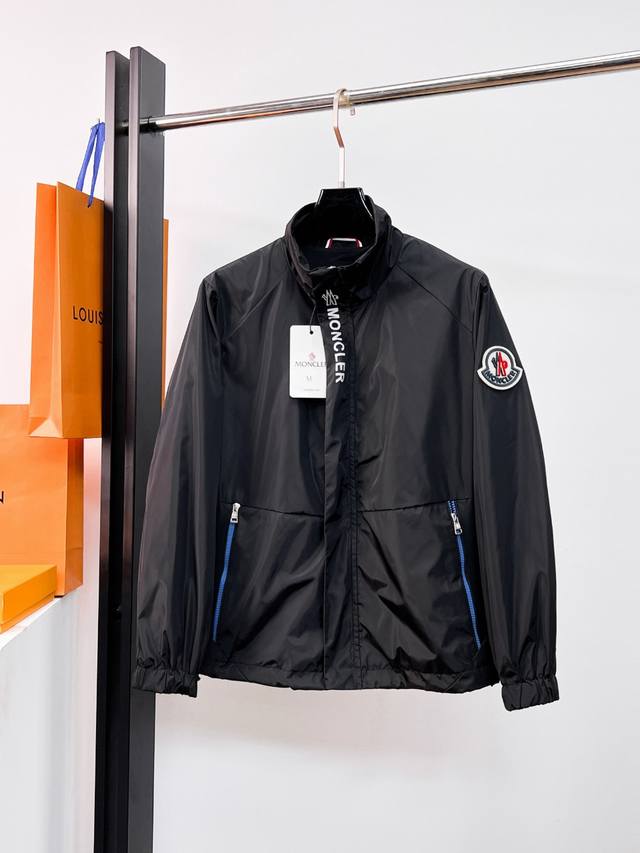 Moncler's new men's jacket for spring 2025, featuring the original three labels