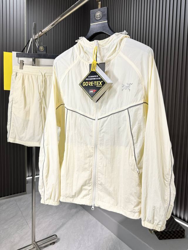 Arc'teryx: 25S Spring/Summer Outdoor Collection. Hooded sun protection suit made
