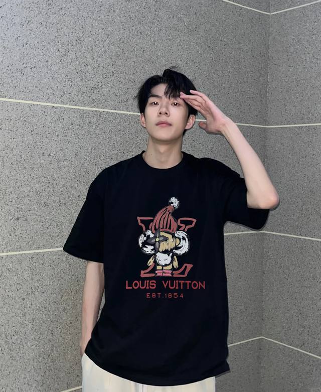 Dior classic Dior CD embroidered T-shirt. Unisex! Made with original custom-wove