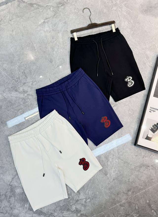 Bbr Burberry 25S new summer shorts. Pair with a T-shirt. Unisex! Classic snake-s