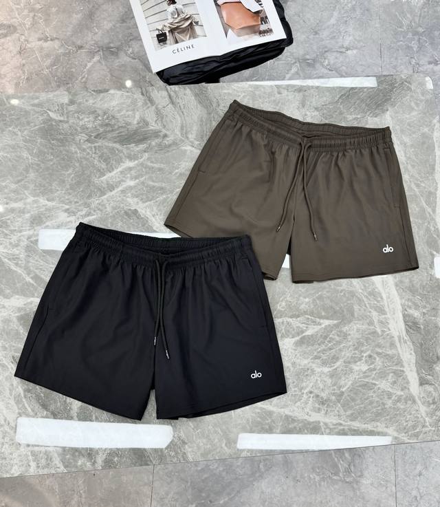 Alo 25Ss new summer shorts! Original recommendations! Quick-drying fabric origin